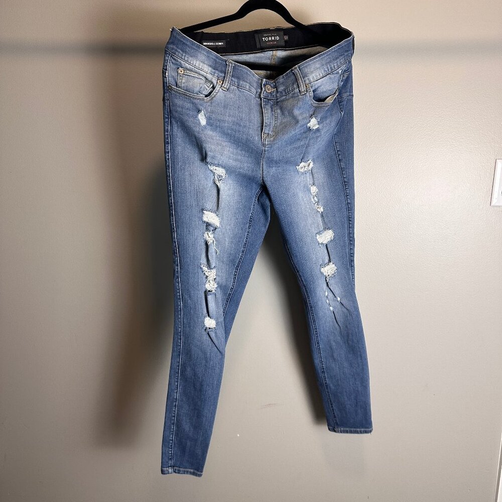 Torrid Bomshell skinny 18T Jeans - Premium Stretch waitst